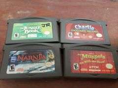 5 GAMEBOY ADVANCE GAMES