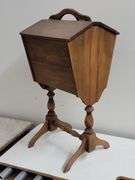 Vintage Wooden Sewing / Magazine Stand. 5A