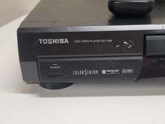 TOSHIBA DVD PLAYER (SD-1600) WITH REMOTE. 00E