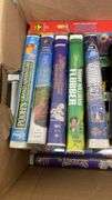 Large lot of Disney VHS movies and more. 2f