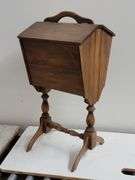 Vintage Wooden Sewing / Magazine Stand. 5A