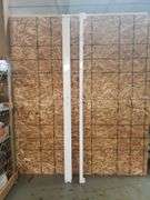 PAIR OF 8' FLORESCENT LIGHT FIXTURES