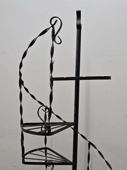 Vintage Spiral Plant Stand