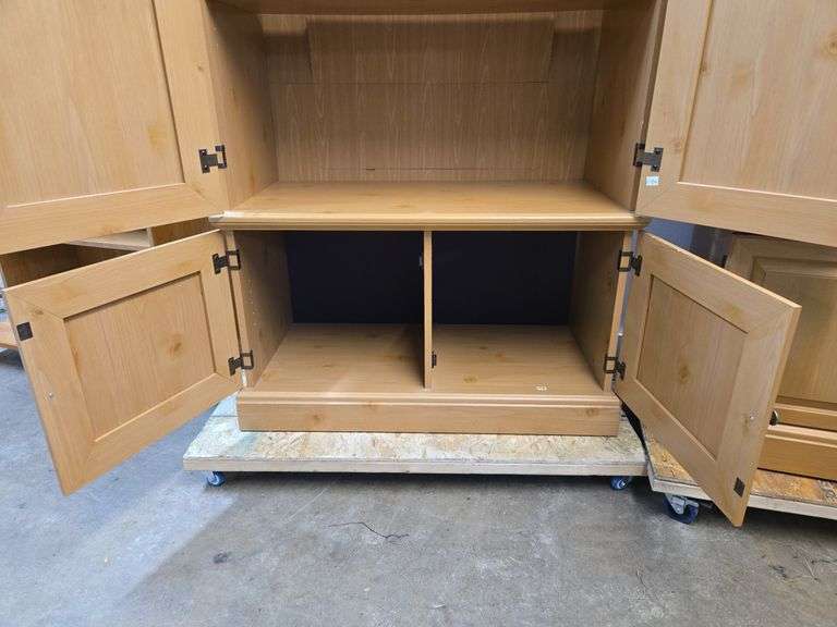 Wooden Entertainment Armoire / Wardrobe