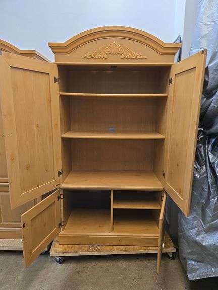 Wooden Entertainment Armoire / Wardrobe