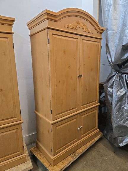 Wooden Entertainment Armoire / Wardrobe