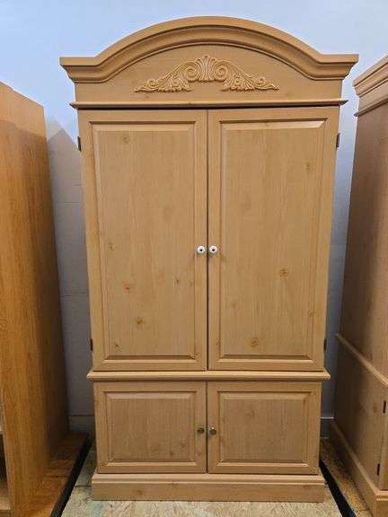 Wooden Entertainment Armoire / Wardrobe