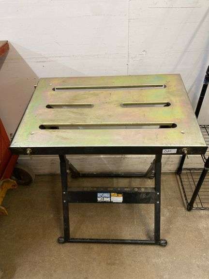 Chicago Electric welding table