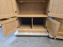 Wooden Entertainment Armoire / Wardrobe