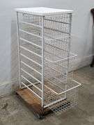4-Drawer Metal Storage Shelf