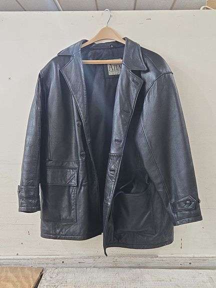 Azia Collection Large Leather Jacket. 4 - Lil Dusty Online Auctions ...