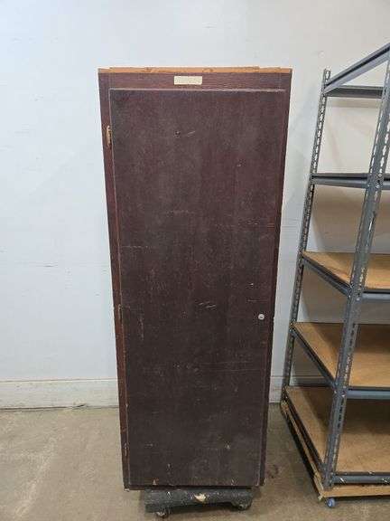 SOLD - Antique Map Chest (BIN $175)