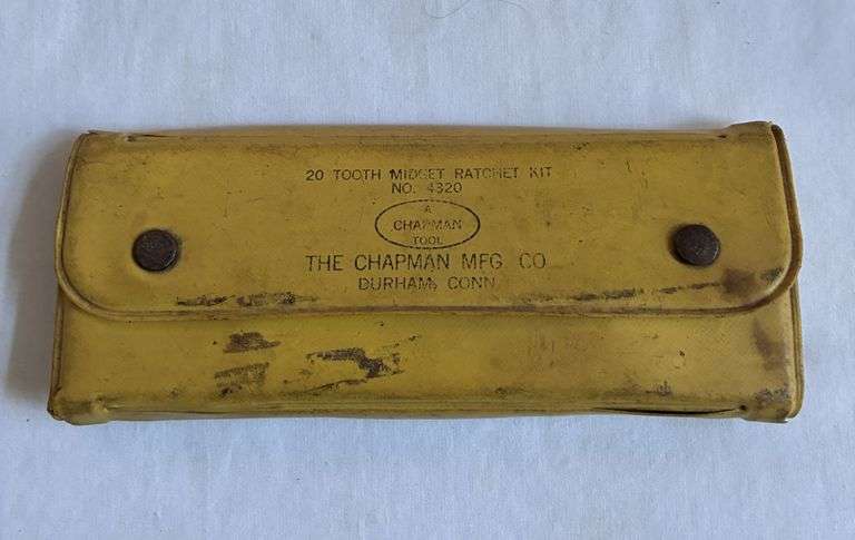 Vintage Chapman Mfg. Mini 20 Piece Ratchet Set - Lil Dusty Online ...