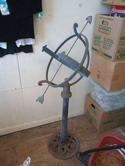 Armillary sun dial 47 1/2"