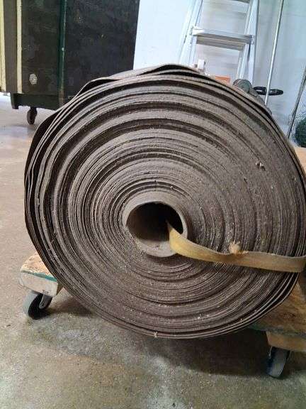Large roll of vinyl