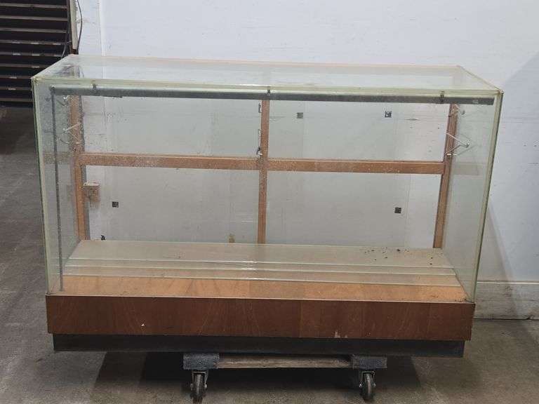 Glass Display Case.