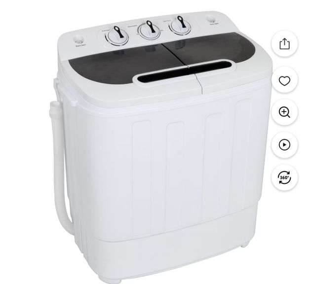 NIB  compact washing machine
