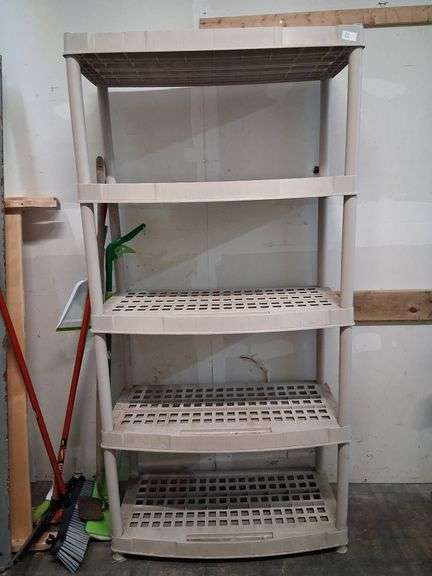Plastic 5 tier stroage