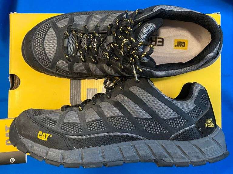 CATERPILLAR LIGHTWEIGHT COMPOSITE TOE SHOES MEN S 10M EXC COND BIN CATERPILLAR LIGHTWEIGHT COMPOSITE TOE SHOES MEN S 10M EXC COND BIN