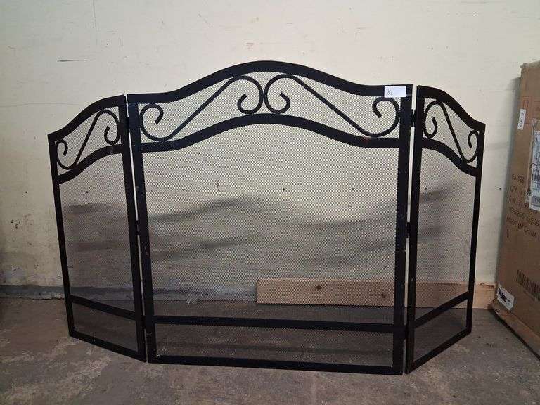 Fireplace screen