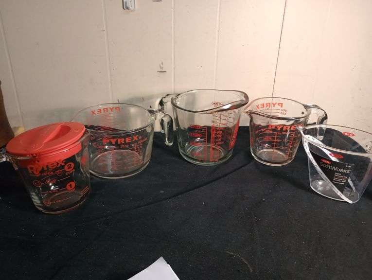 5 Measuring cups- Pyrex, Anchor Hocking and oxo - Lil Dusty Online ...