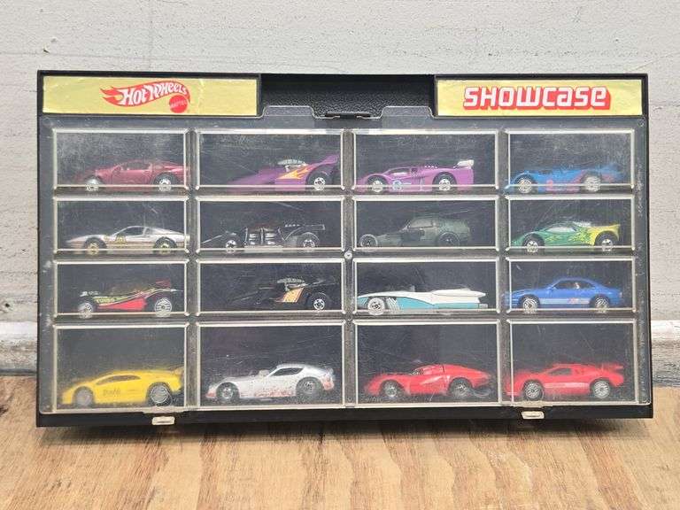 Vintage Hot Wheels Showcase Filled with Die-Cast Cars. 7C - Lil Dusty ...