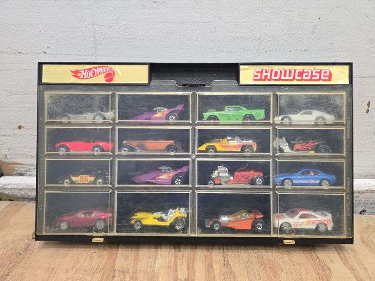 Vintage Hot Wheels Showcase Filled with Die-Cast Cars. 7C - Lil Dusty ...