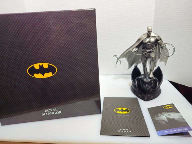 Royal Selangor pewter Batman collectable 1131/3000 BIN 450