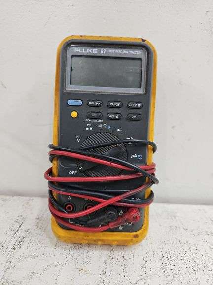 Fluke 87 electrical meter works great 3b