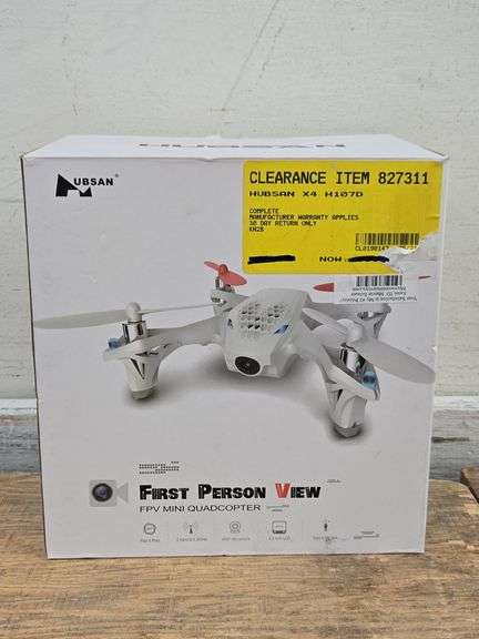 First Person View Mini Quadcopter NIB. 6C
