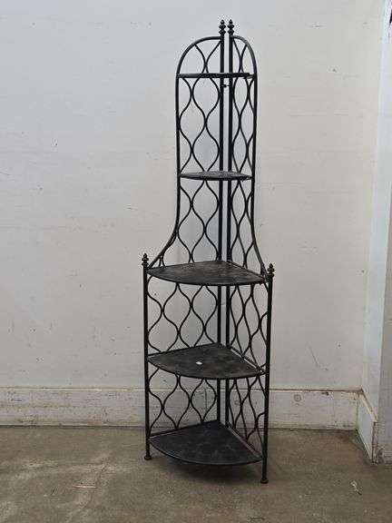 Folding 5-Tier Corner Shelf