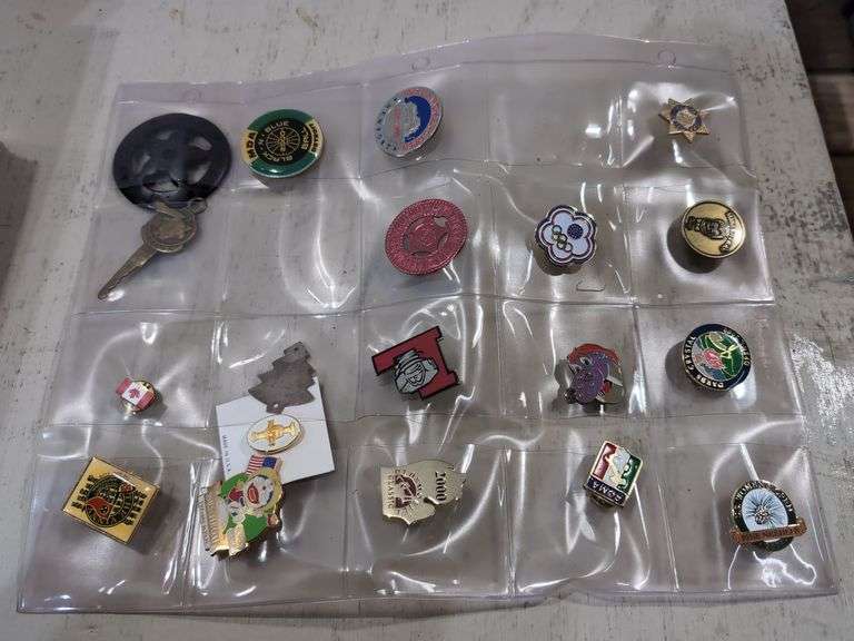 Various pins. 7c - Lil Dusty Online Auctions - All Estate Services, LLC