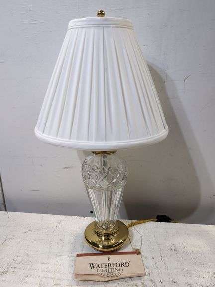 Waterford lamp 19"