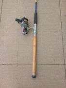 Vintage fishing pole with Ryobi reel