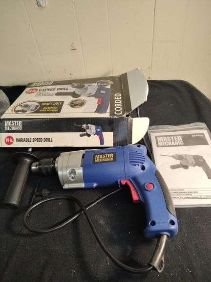 Master Mechanic 1/2" V Speed drill