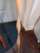 2 Wood walking sticks & 2 wood canes