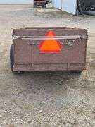 Wooden Utility Trailer (BIN $450)