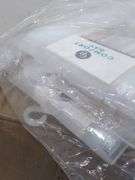 Case of 36 heavy duty shower liners. 3e