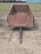 Wooden Utility Trailer (BIN $450)