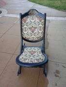 Heirloom 1776-1976 Bicentennial Celebration fold up rocking chair
