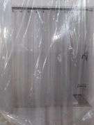 Case of 36 heavy duty shower liners. 3e