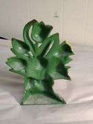 Cast iron flower door stop