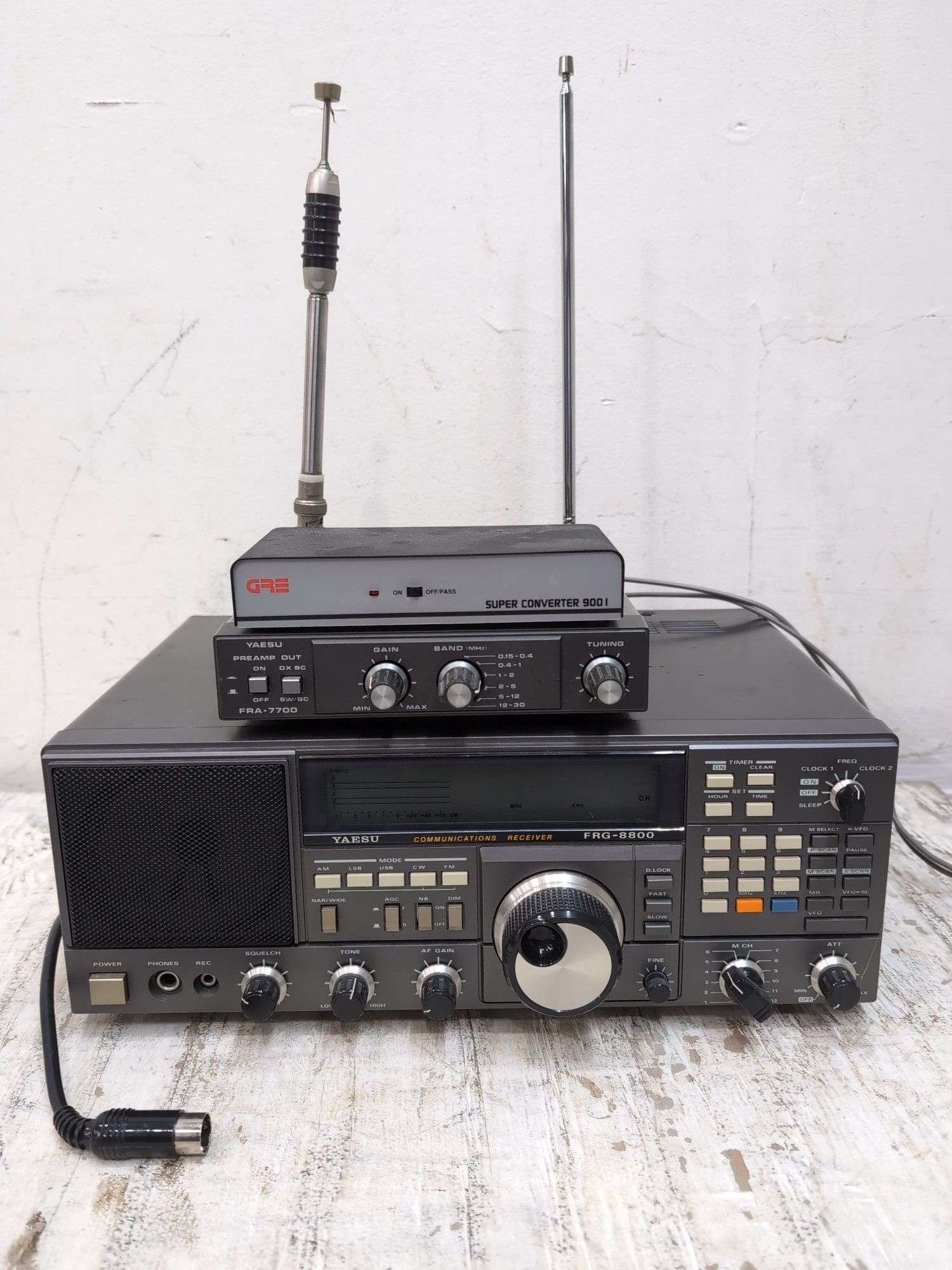 【動作未確認】YAESU FRA-7700 Yaesu FRA-7700 FRT-7700 FF5