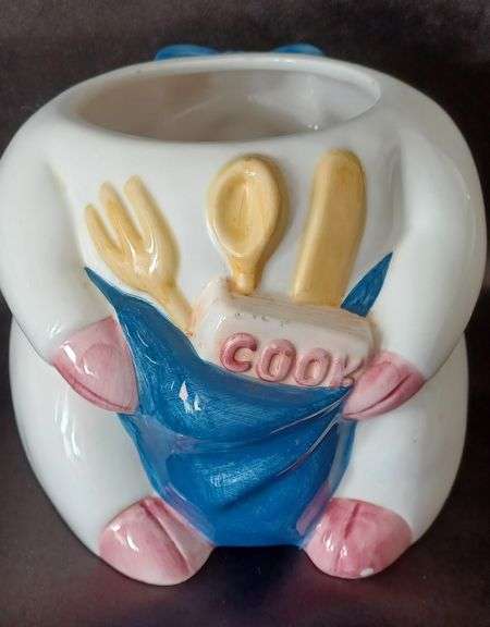 Pig Chef Cookie Jar