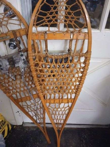 Vintage snowshoes