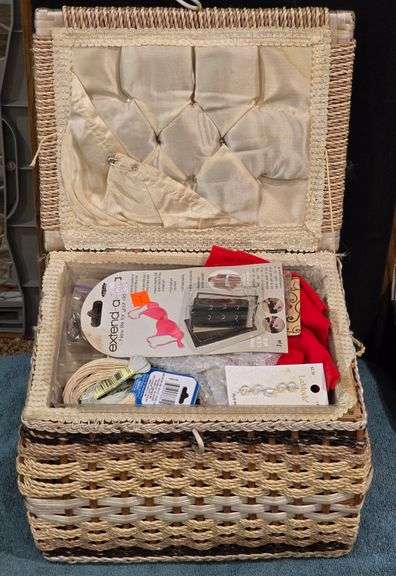 Vintage Sewing Box