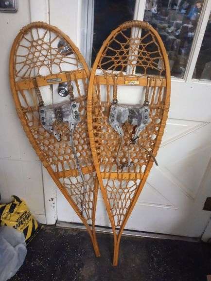 Vintage snowshoes
