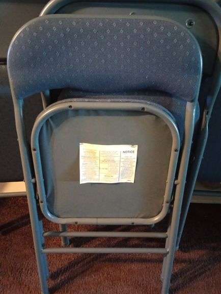 Set of 4 folding chairs