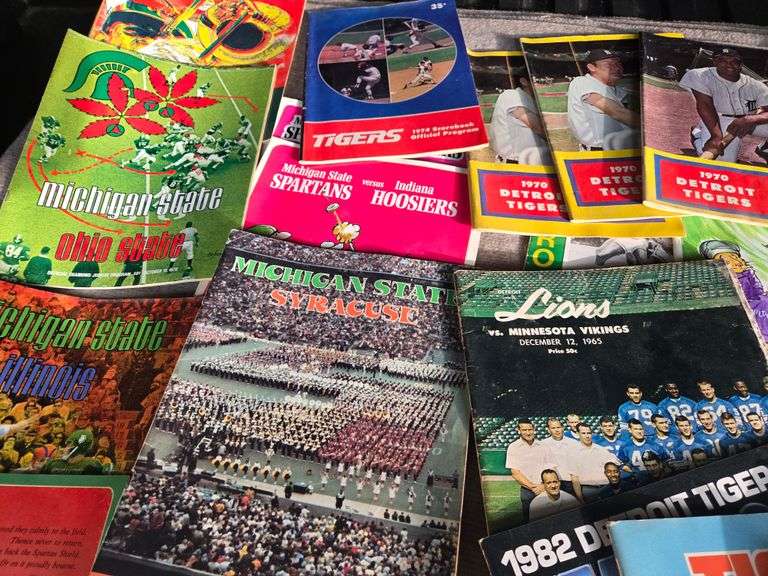 SOLD Vintage Detroit Tiger Yearbooks and more. (BIN) $20 SOLD