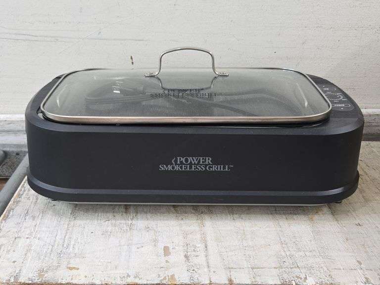 Power Smokeless Grill. 4D